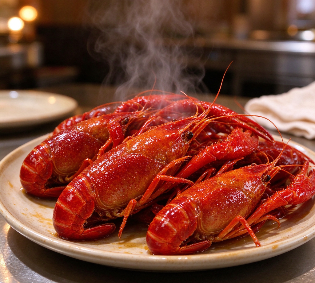 Cooked Crayfish