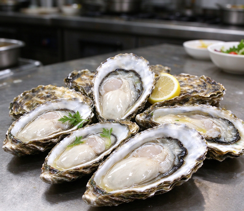 Fresh Raw Oysters