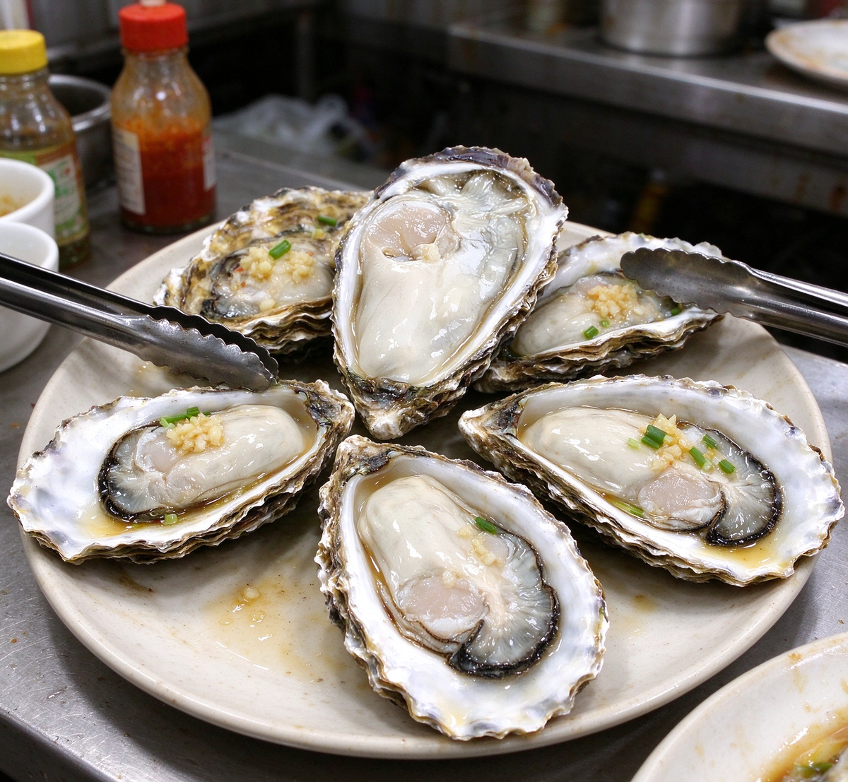 Fresh Raw Oysters